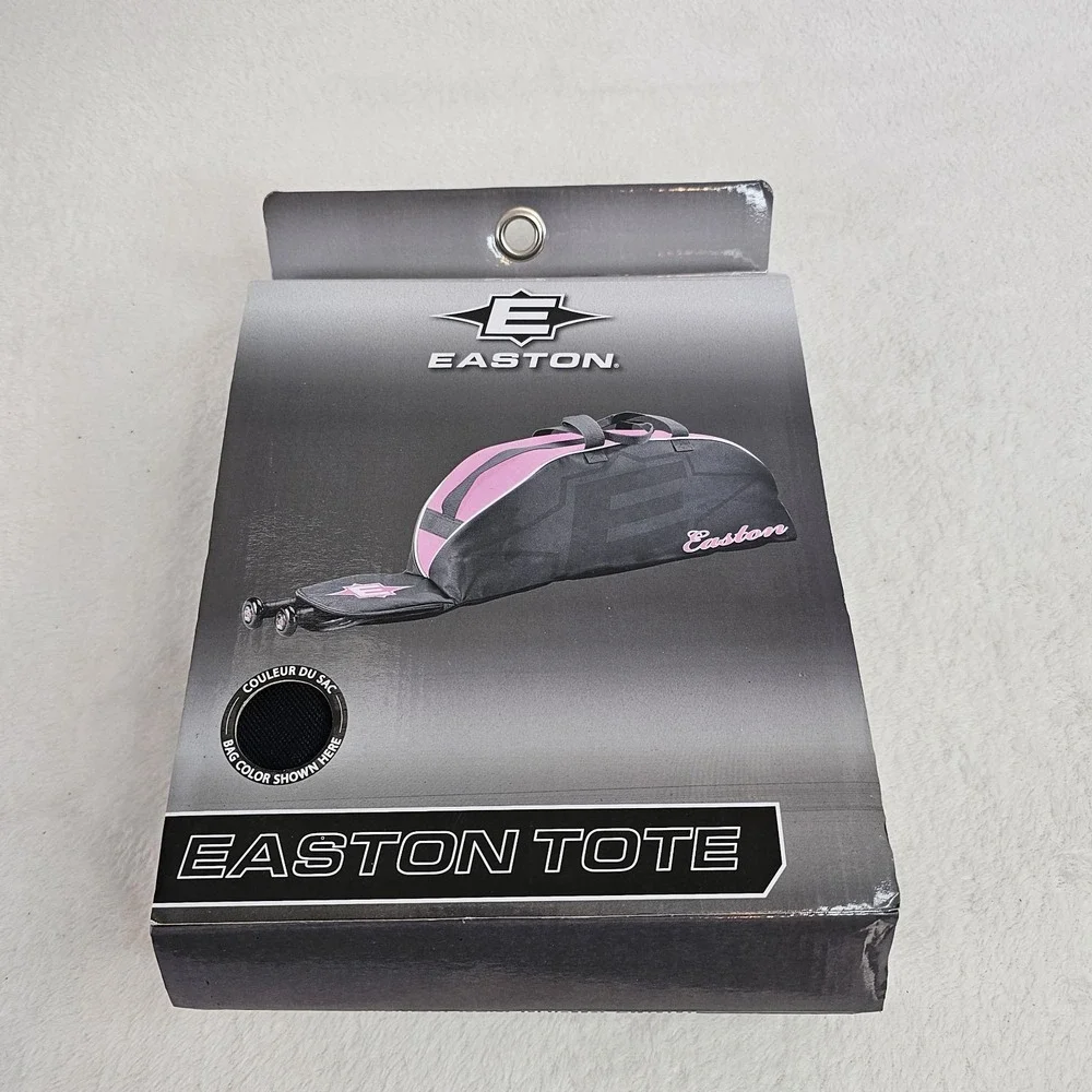 Easton Tote AllPurpose Sport Bat Bag Black And Pink 36
